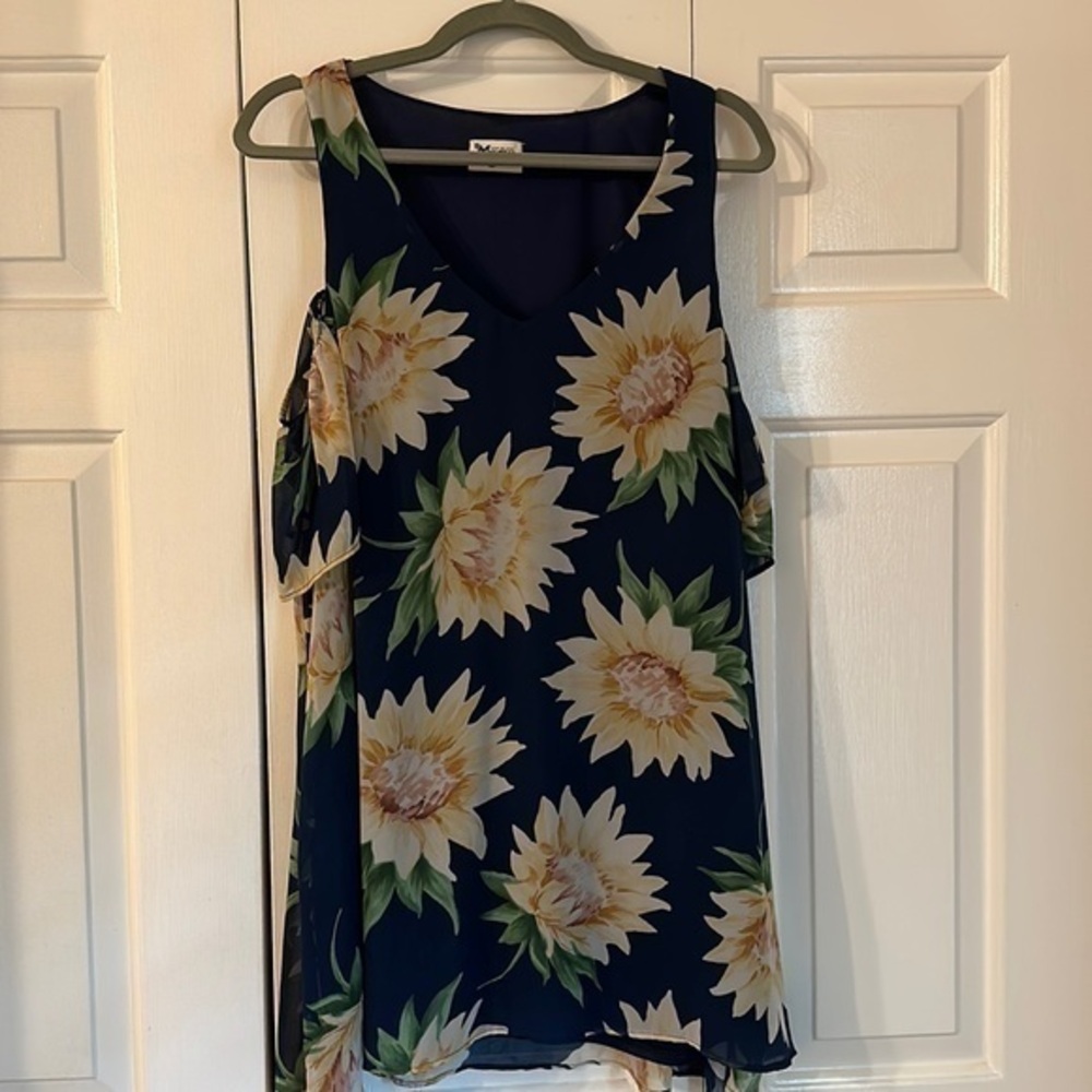 Show Me Your MuMu Birdie Ruffle Dress - Size Medium SKU:524
